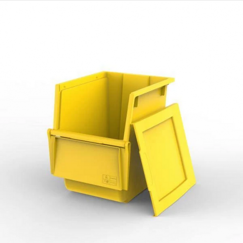 Pattumiere Contenitore ecobin giallo 25lt