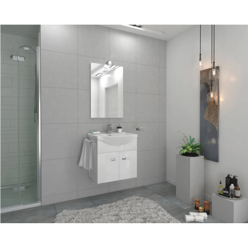 Mobili bagno Mobile bagno emma sospeso bianco