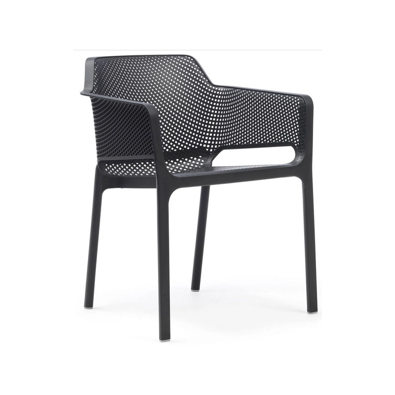 Sedie da esterno Sedia net antracite  403260200006 Sedie da esterno Sedia net antracite  403260200006