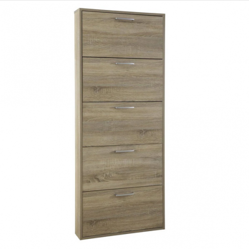 Complementi d'arredo Scarpiera 5 ribalte rovere sc1307k50106