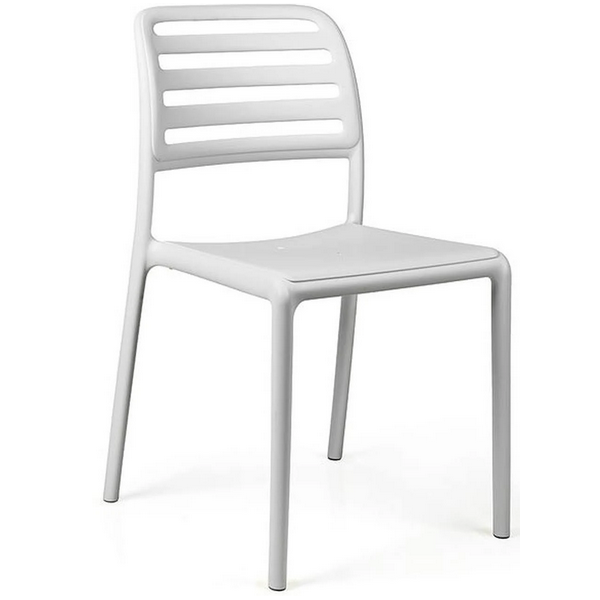 Sedie da esterno Sedia costa bistrot bianco 402450000006