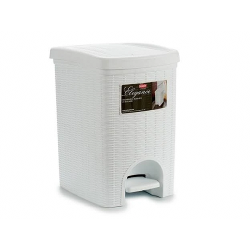 Pattumiere Pattumiera elegance bianco 20lt