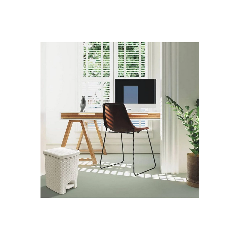 Pattumiere Pattumiera elegance bianco 20lt Pattumiere Pattumiera elegance bianco 20lt