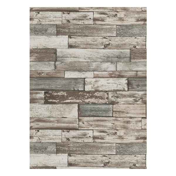 Arredo interni Carta da parati effetto legno 7319-10