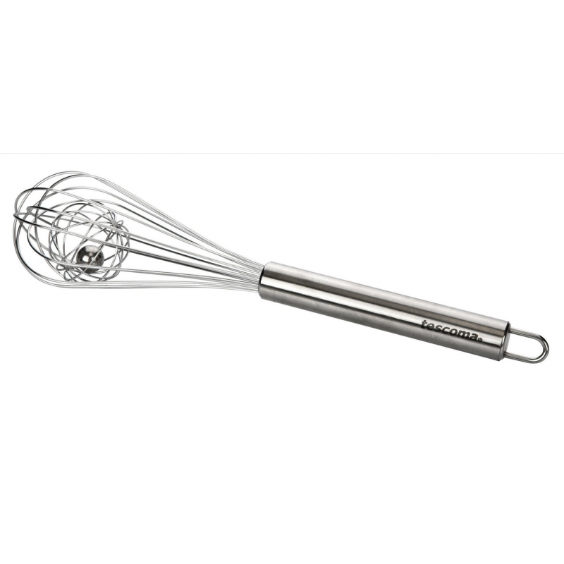 Utensili da cucina Frusta con sfera in acciaio inox 25 cm Utensili da cucina Frusta con sfera in acciaio inox 25 cm