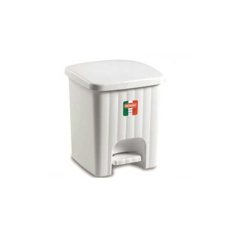 Accessori bagno Minipattumiera pedalina bianca Accessori bagno Minipattumiera pedalina bianca