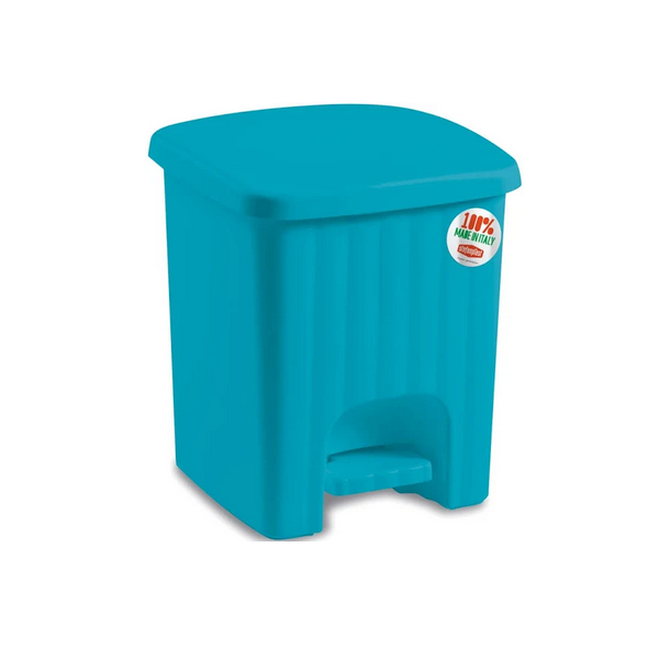 Accessori bagno Minipattumiera pedalina blu