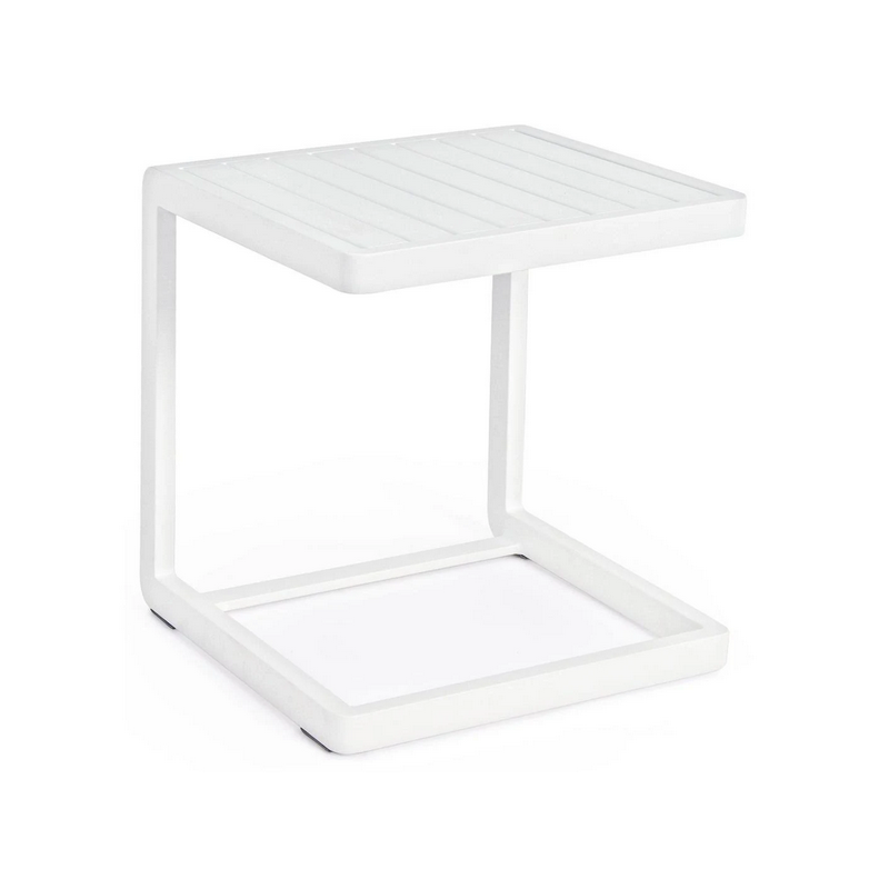 Tavoli da esterno Tavolino konnor bianco 40x40cm 662287 Tavoli da esterno Tavolino konnor bianco 40x40cm 662287