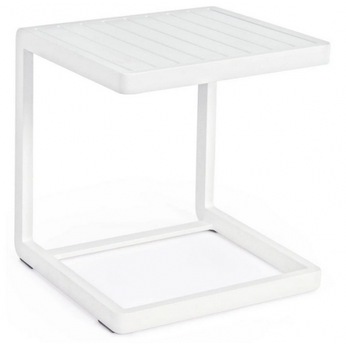 Tavoli da esterno Tavolino konnor bianco 40x40cm 662287