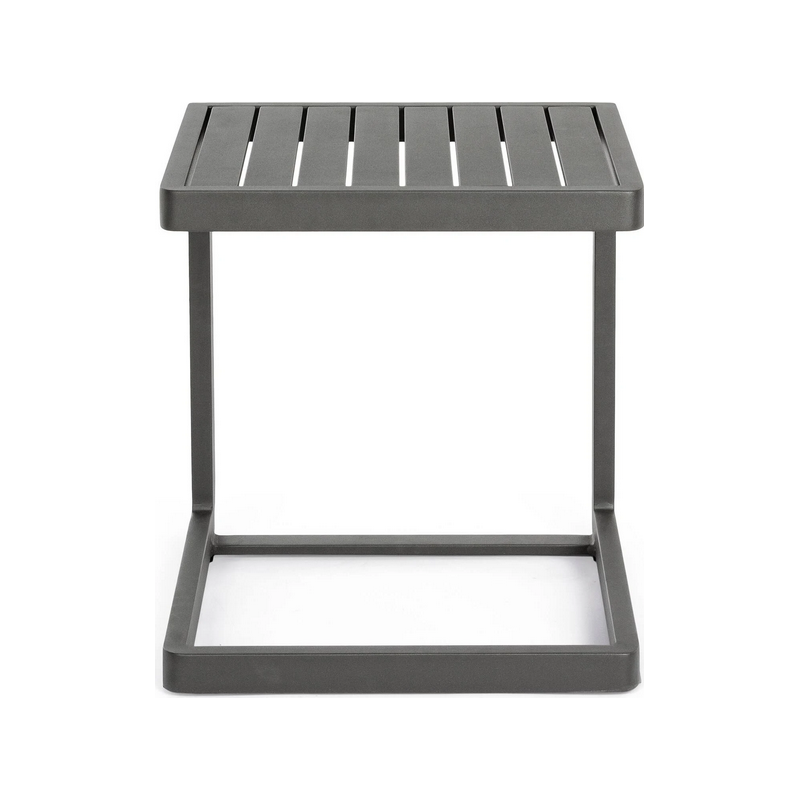 Tavoli da esterno Tavolino konnor antracite 40x40cm 662289 Tavoli da esterno Tavolino konnor antracite 40x40cm 662289