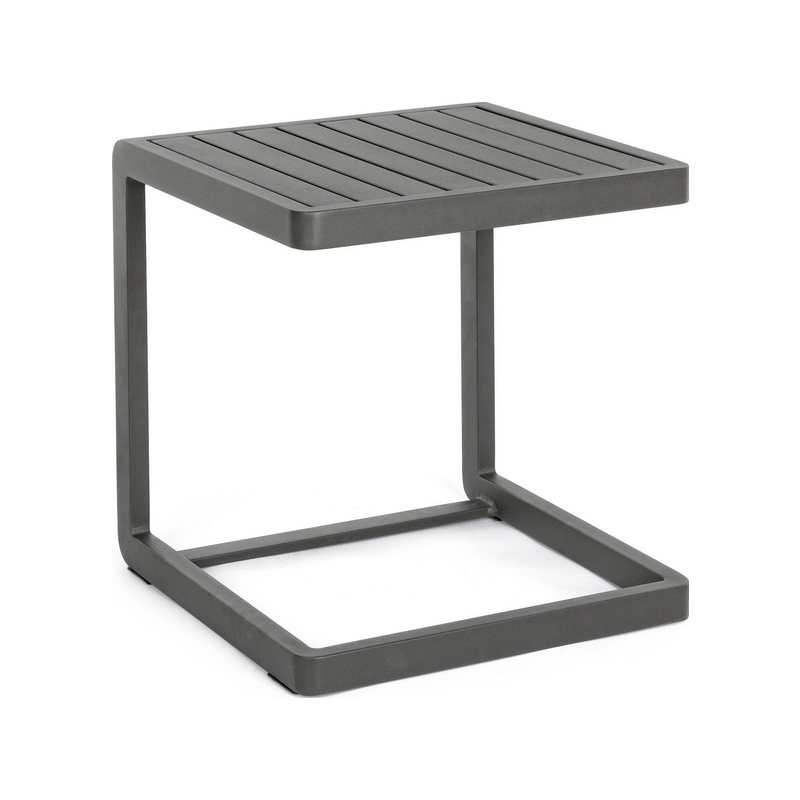 Tavoli da esterno Tavolino konnor antracite 40x40cm 662289 Tavoli da esterno Tavolino konnor antracite 40x40cm 662289
