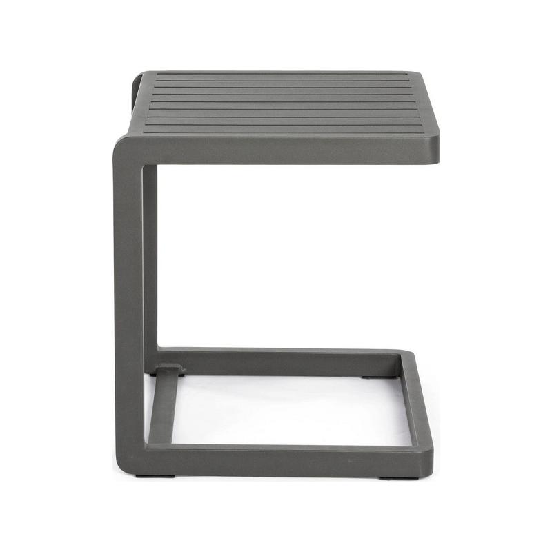 Tavoli da esterno Tavolino konnor antracite 40x40cm 662289 Tavoli da esterno Tavolino konnor antracite 40x40cm 662289