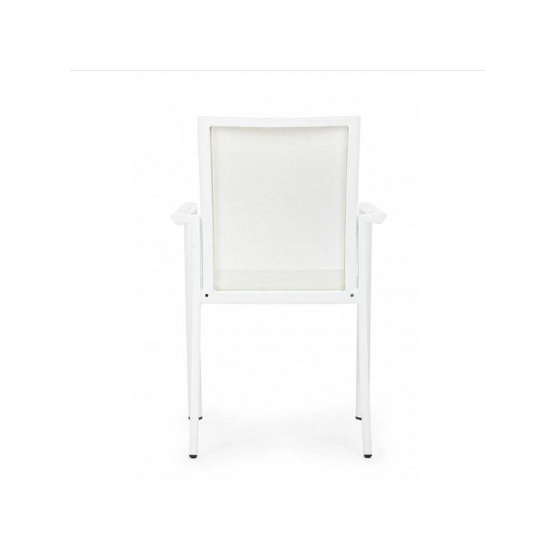 Sedie da giardino Poltrona con braccioli konnor bianco 662737 Sedie da giardino Poltrona con braccioli konnor bianco 662737