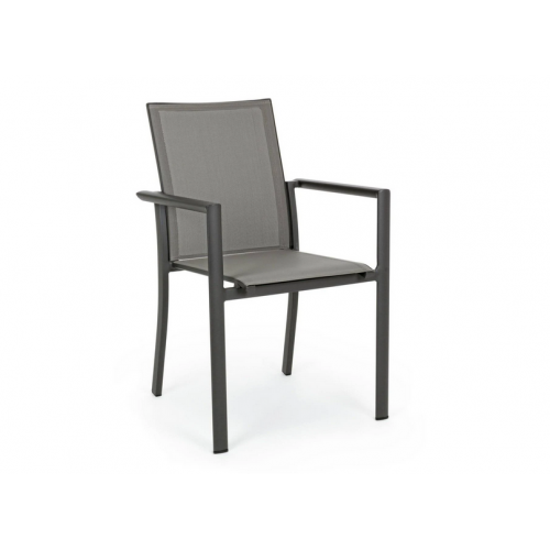 Sedie da esterno Poltrona con braccioli konnor antracite 662739