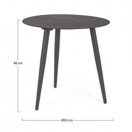 Tavoli da giardino Tavolino Ridley Grigio Antracite 0662701