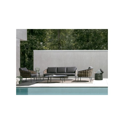 Tavoli da esterno Tavolino Ridley Grigio Antracite 0662706