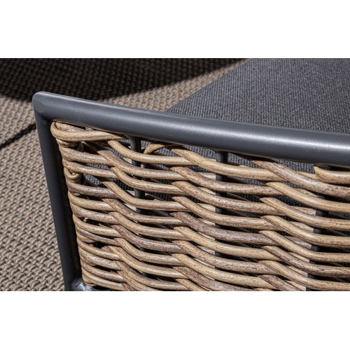 Divani da esterno Salotto Maribela Grigio Antracite 0663116