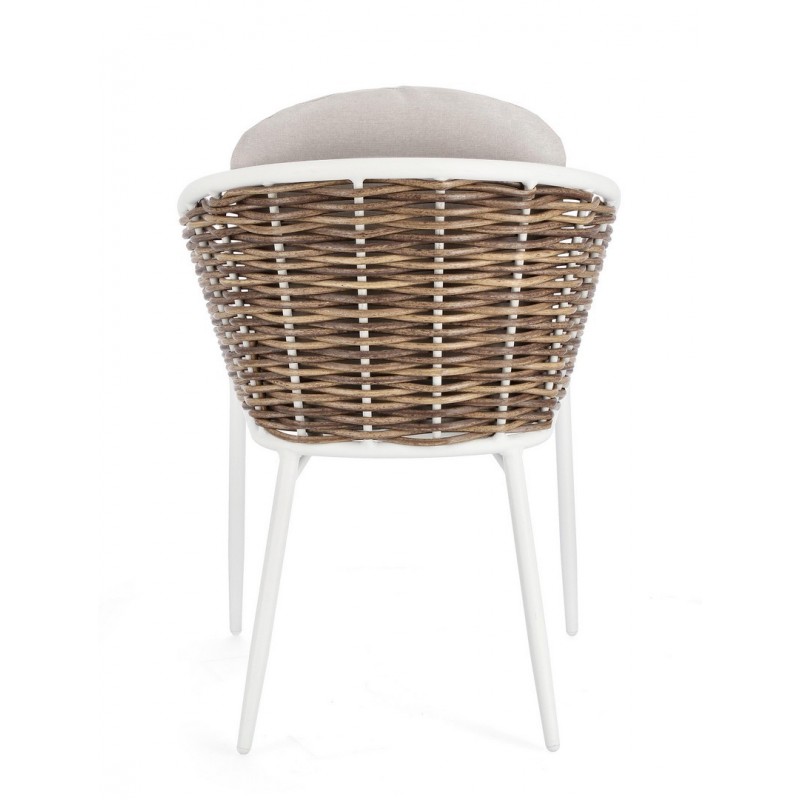 Sedie da giardino Sedia Maribela Bianca 0663123 Sedie da giardino Sedia Maribela Bianca 0663123