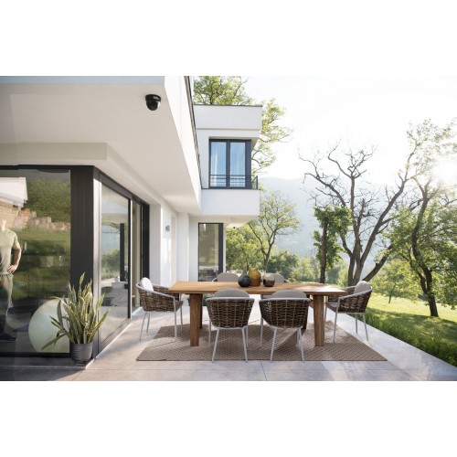 Sedie da giardino Sedia Maribela Bianca 0663123