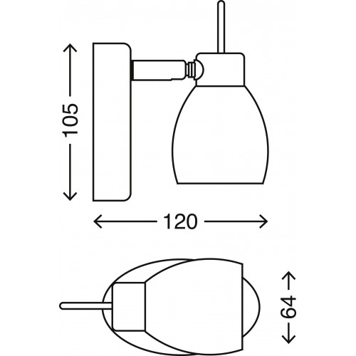 Applique Applique LED 3W