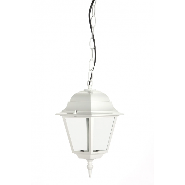 Lampade da esterno Lampada a sospensione da esterno bianca 08610
