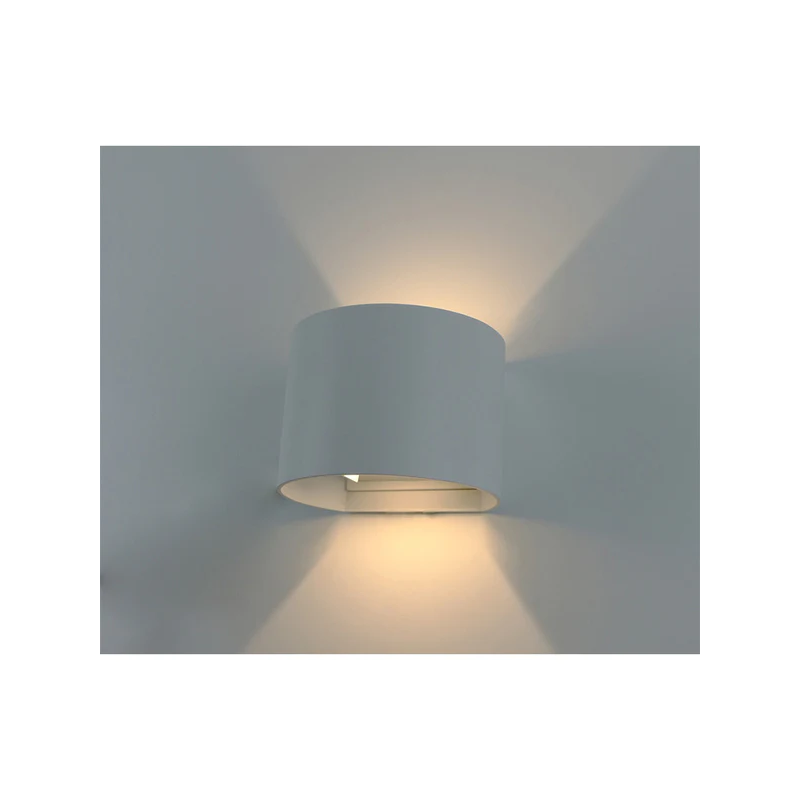 Lampade da esterno Applique da esterno Gandalf Bianco 2x3wled 77513 Lampade da esterno Applique da esterno Gandalf Bianco 2x3wled 77513