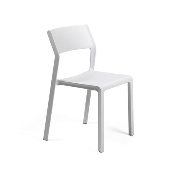 Sedie da esterno Sedia Trill Bistrot Bianca