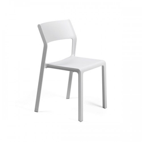 Sedie da esterno Sedia Trill Bistrot Bianca