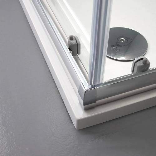 Arredo bagno Box Doccia Giada 70X70 cm Trasparente Porte Scorrevoli