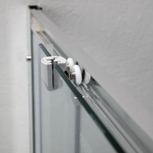 Arredo bagno Box Doccia Giada 70X70 cm Trasparente Porte Scorrevoli