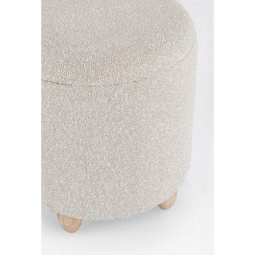 Complementi d'arredo Sgabello Contenitore Zena Grigio Chiaro