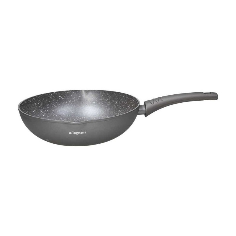 Padelle Padella Wok 28 Cm Alluminio Grigio Padelle Padella Wok 28 Cm Alluminio Grigio