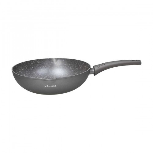 Padelle Padella Wok 28 Cm Alluminio Grigio