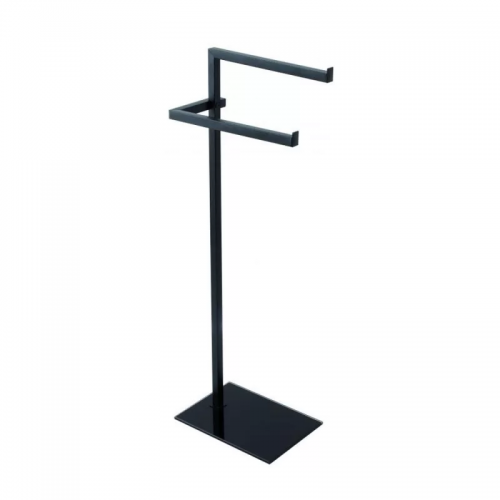 Piantane portasciugamani Piantana Portasciugamani Full Nero