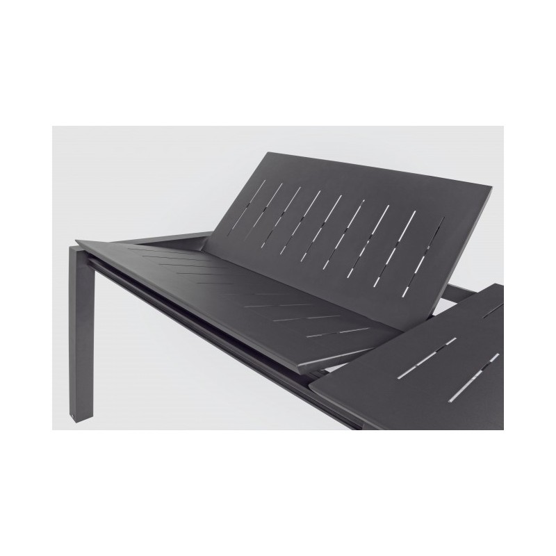 Tavoli da esterno Bizzotto tavolo allungabile konnor 200-300x110 antracite 0662274 Tavoli da esterno Bizzotto tavolo allungabile konnor 200-300x110 antracite 0662274