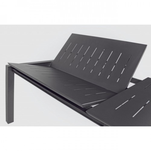 Tavoli da esterno Bizzotto tavolo allungabile konnor 200-300x110 antracite 0662274