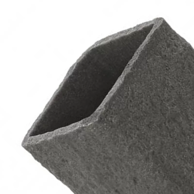 Portaspazzolini Portaspazzolino Resina Grigio Linea Sabbia