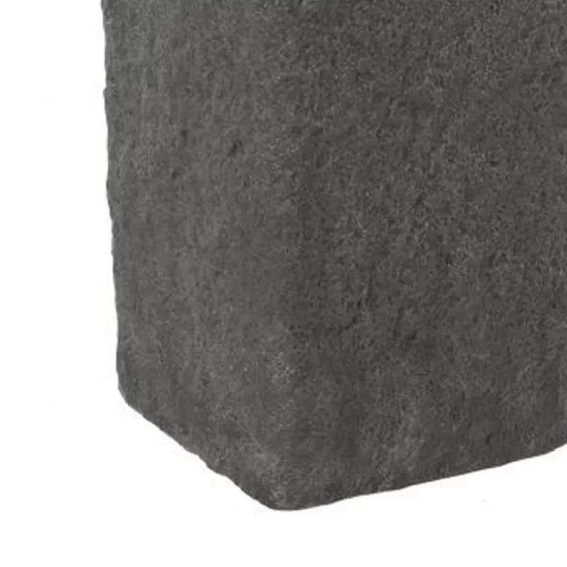 Portaspazzolini Portaspazzolino Resina Grigio Linea Sabbia