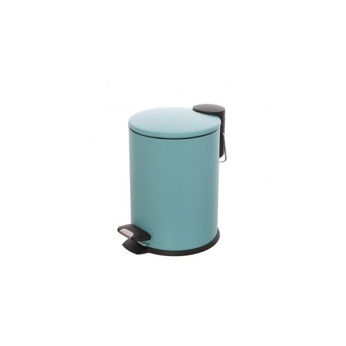 Pattumiere Pattumiera Tonda 3l Acquamarina Cover Slim