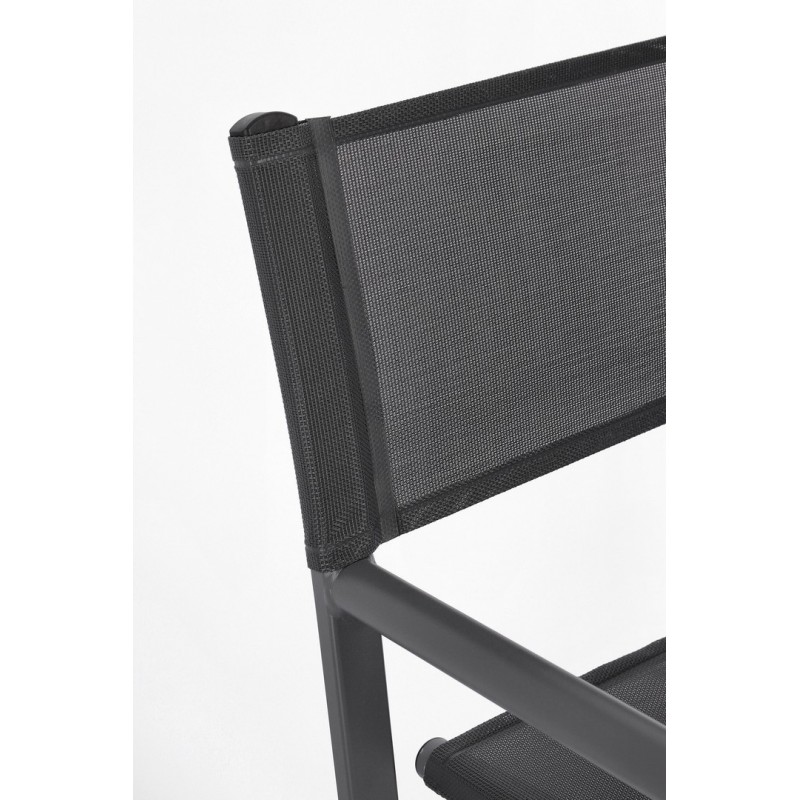 Sedie da giardino Sedia Regista Taylor Grigio Scuro/antracite Sedie da giardino Sedia Regista Taylor Grigio Scuro/antracite