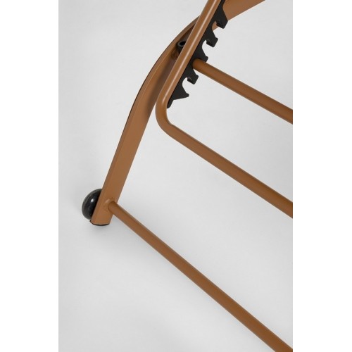Lettini da giardino Lettino c-ruote taylor pecan Bizzotto