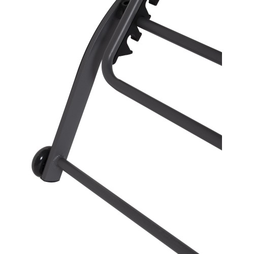 Lettini da esterno Lettino c-ruote taylor grigio scuro/antracite Bizzotto