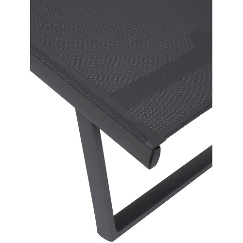 Lettini da esterno Lettino c-ruote taylor grigio scuro/antracite Bizzotto