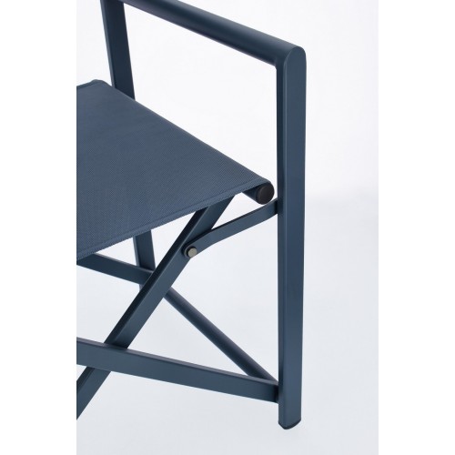 Sedie da esterno Sedia Regista Taylor navy bizzotto
