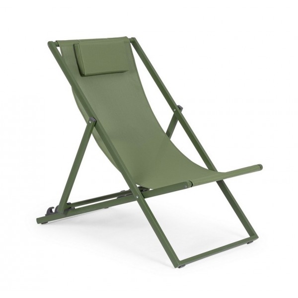 Sdraio Sdraio da giardino in alluminio tre posizioni  herb 73h cm Taylor