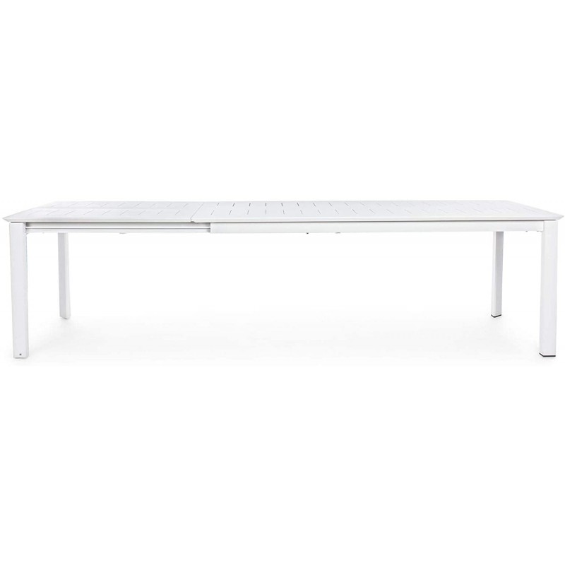 Tavoli da giardino Bizzotto tavolo konnor 200-300x110 bianco giardino 662271 Tavoli da giardino Bizzotto tavolo konnor 200-300x110 bianco giardino 662271