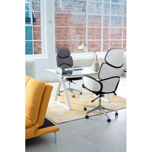 Arredo ufficio Scrivania job bianco 150x90 cm Bizzotto