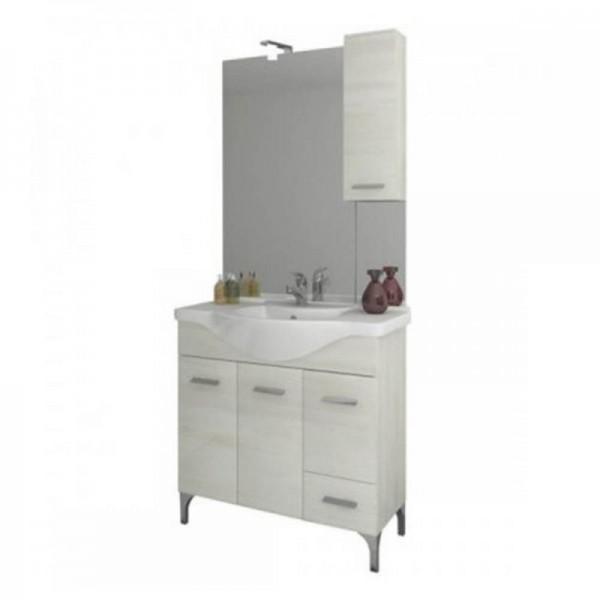 Mobili bagno Mobile bagno con specchio Bolsena 85