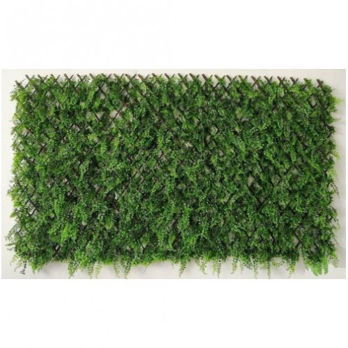 Prati sintetici Arella Frangivista Erba Artificiale Sempreverde Con Steccato 100x200 Cm