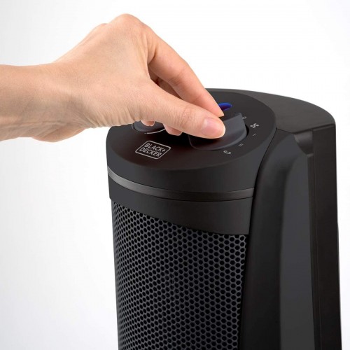 Termoventilatori Black + decker bxsh2002e termoventilatore 2000w plastic